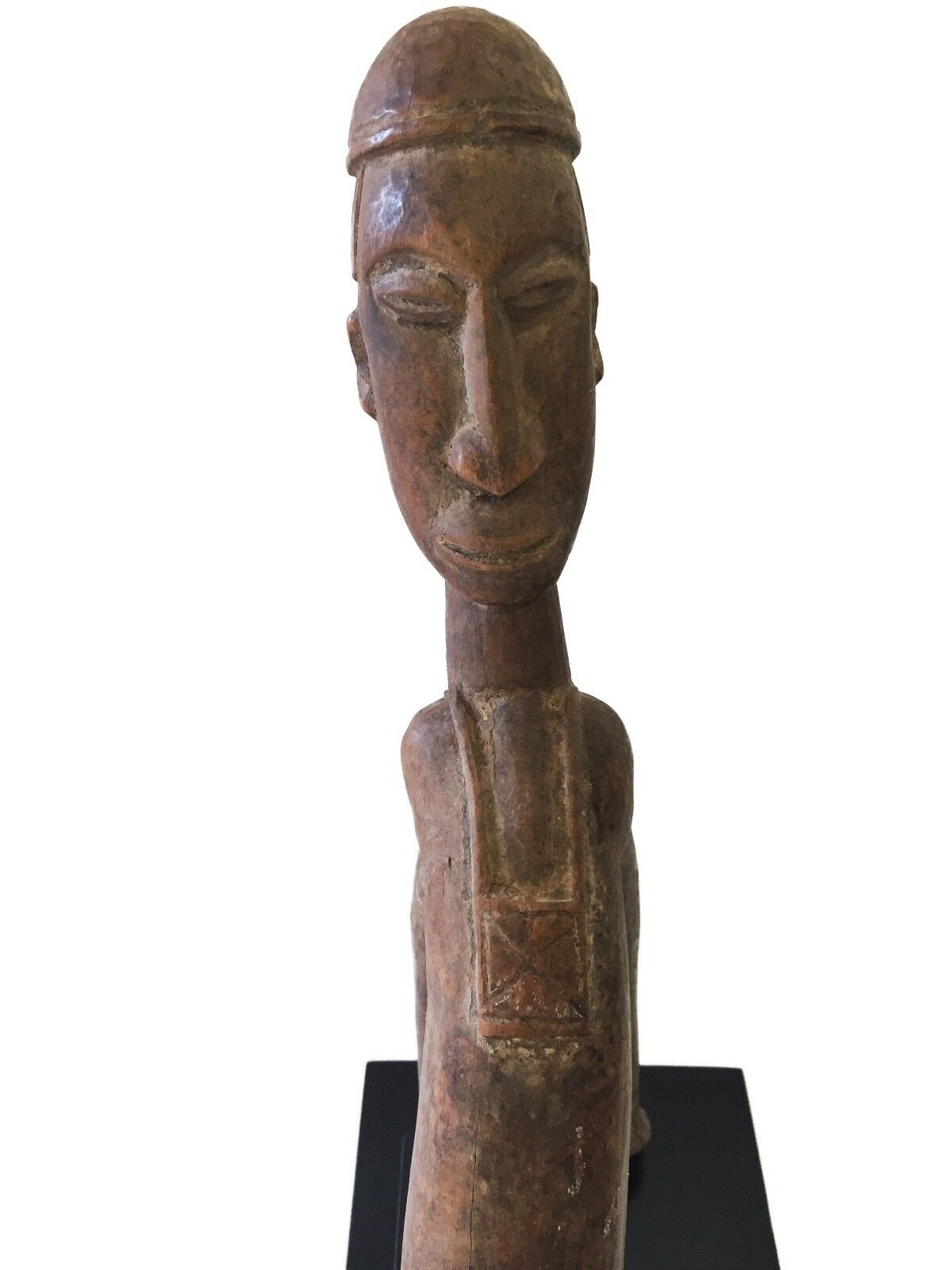 #1186 Lobi Bateba (Thil) Shrine Figure Custom Base  Africa 20.5" H