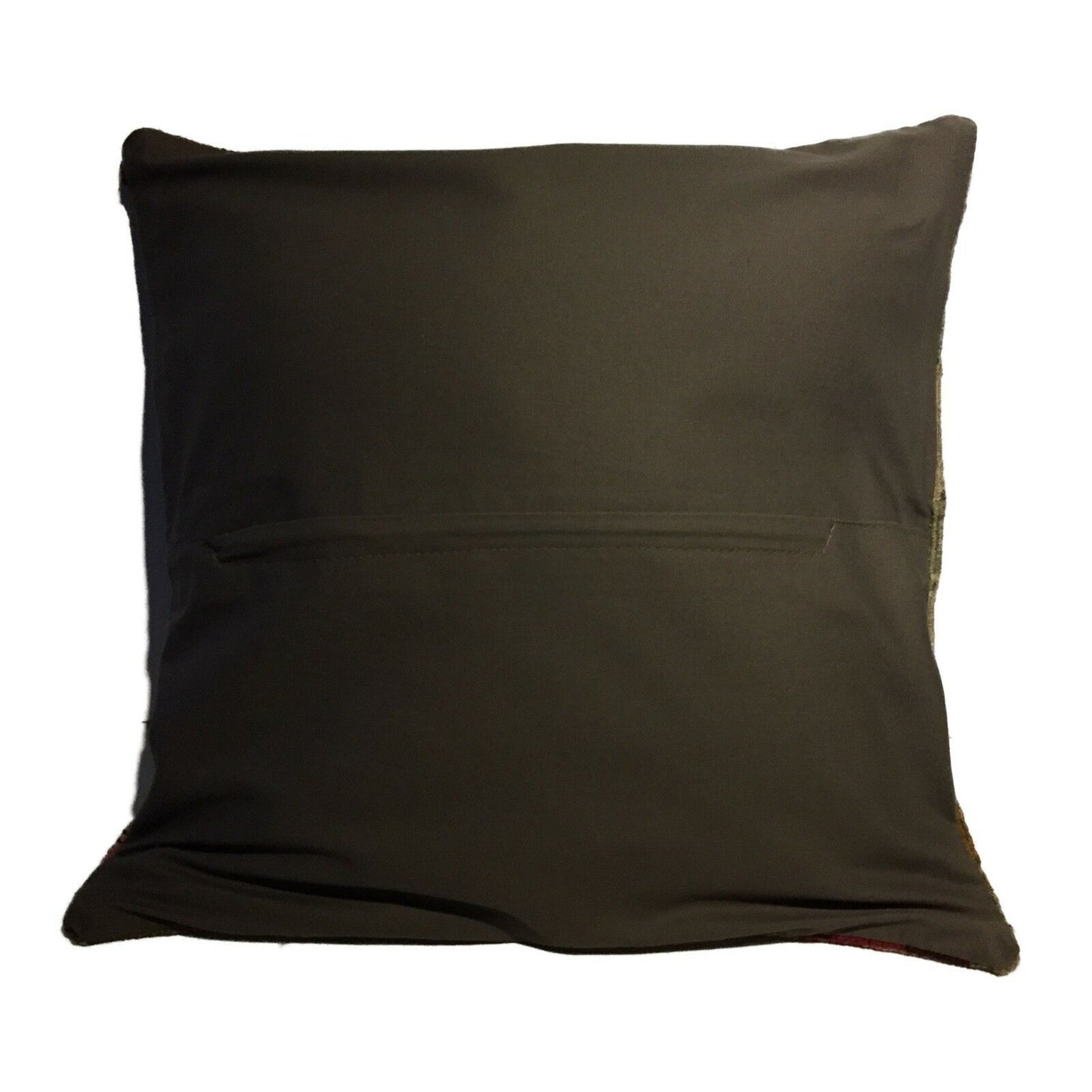 #1744 Superb Custom Made Old Turkish  Tribal Kilim Pillow  20" by 20"