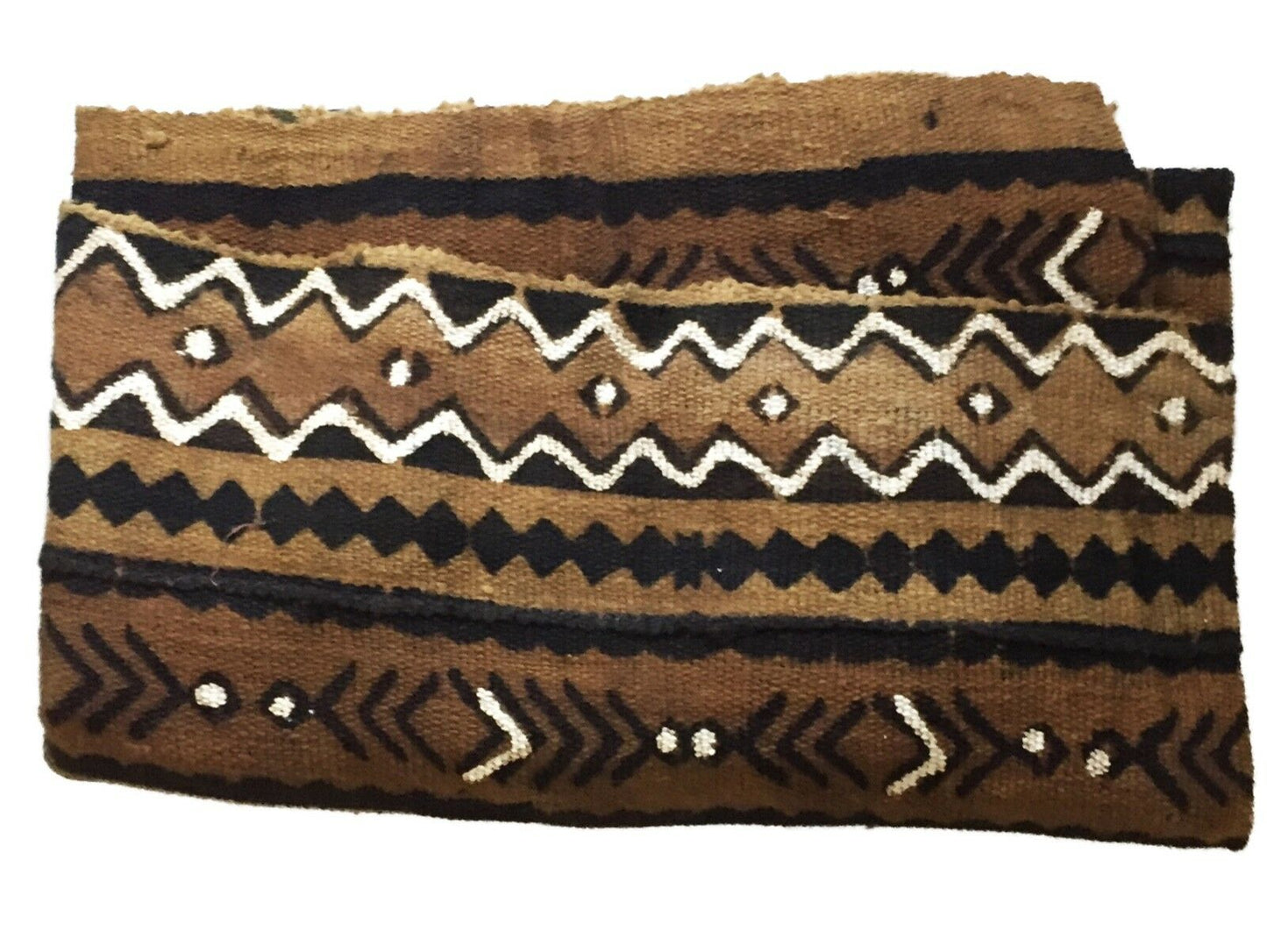 Superb Bogolan Mali Mud Cloth Textile 40" by 64" # 1813