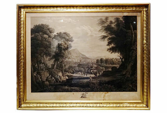 19th Century Engraving of Saint George # 1955