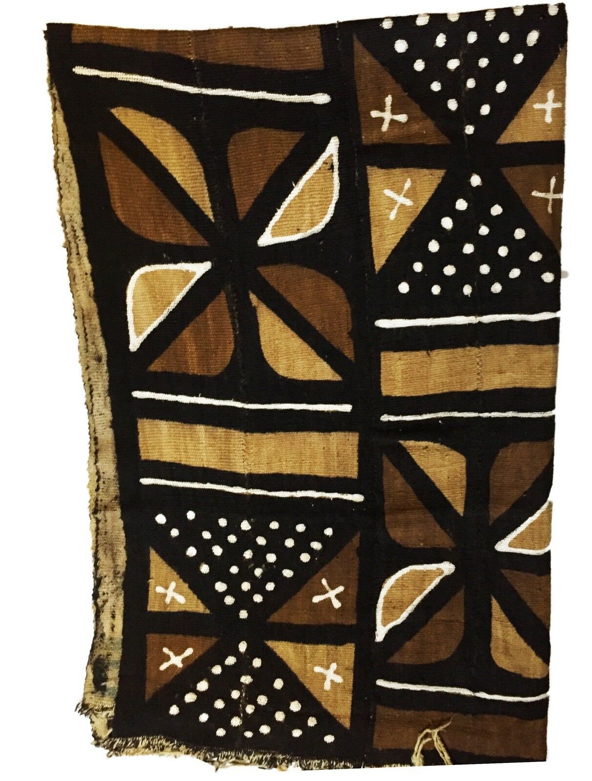 Superb Bogolan Mali Mud Cloth Textile 42" by 64" # 1810