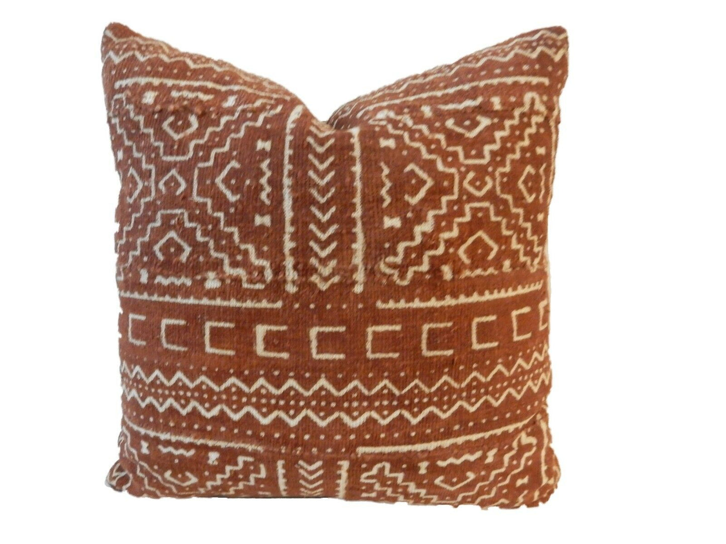 African Custom Made Mud cloth Pillow 15.5 " by 16.5" W # Pil 30