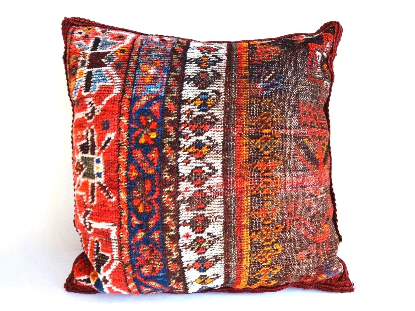 #2024 Superb 19th fragment Tribal Kashqai  Pillow 17" by 17"