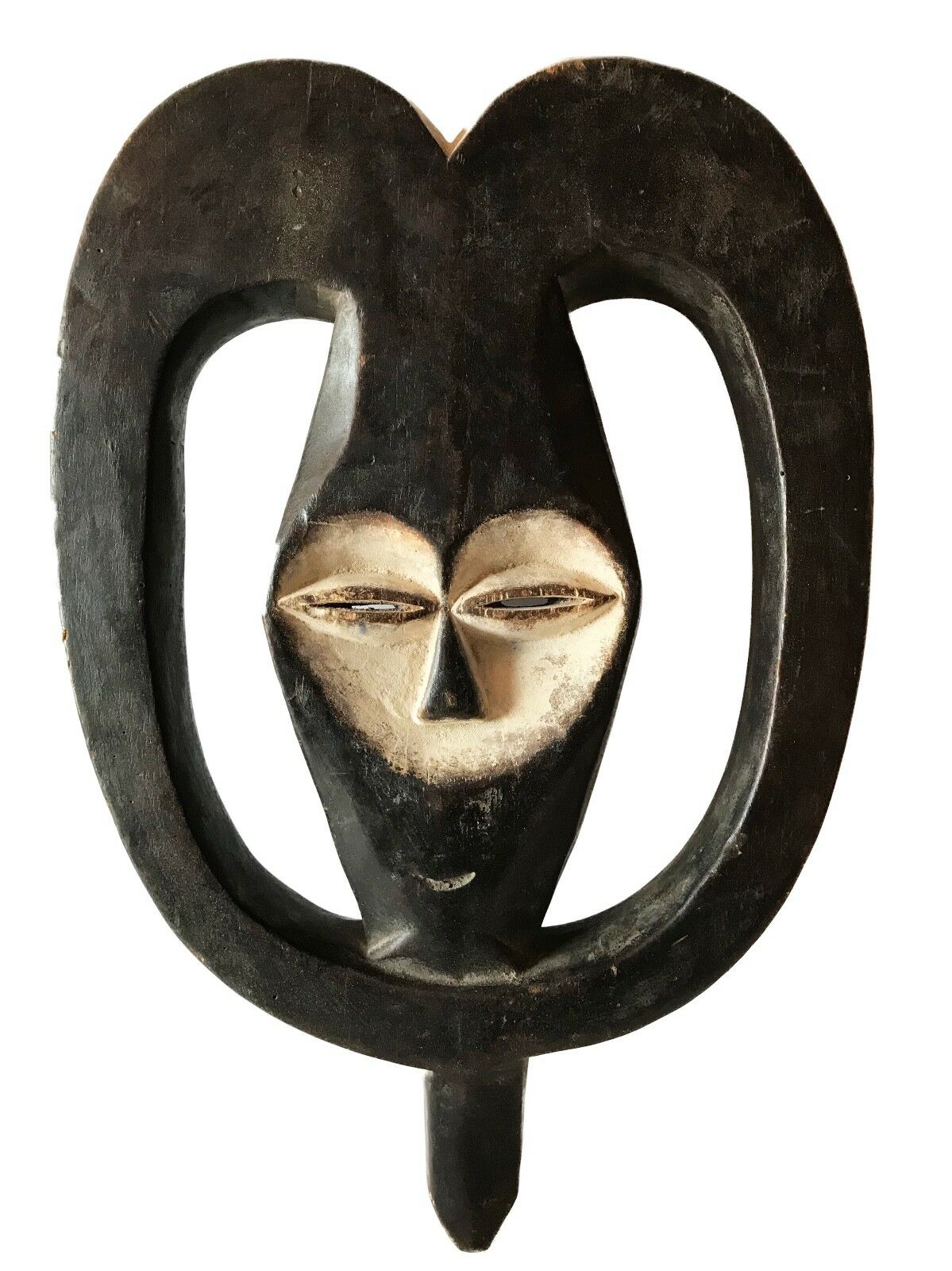 #1222 Tribal Ceremonial Kwele Mask, Gabon, Africa16.5" H