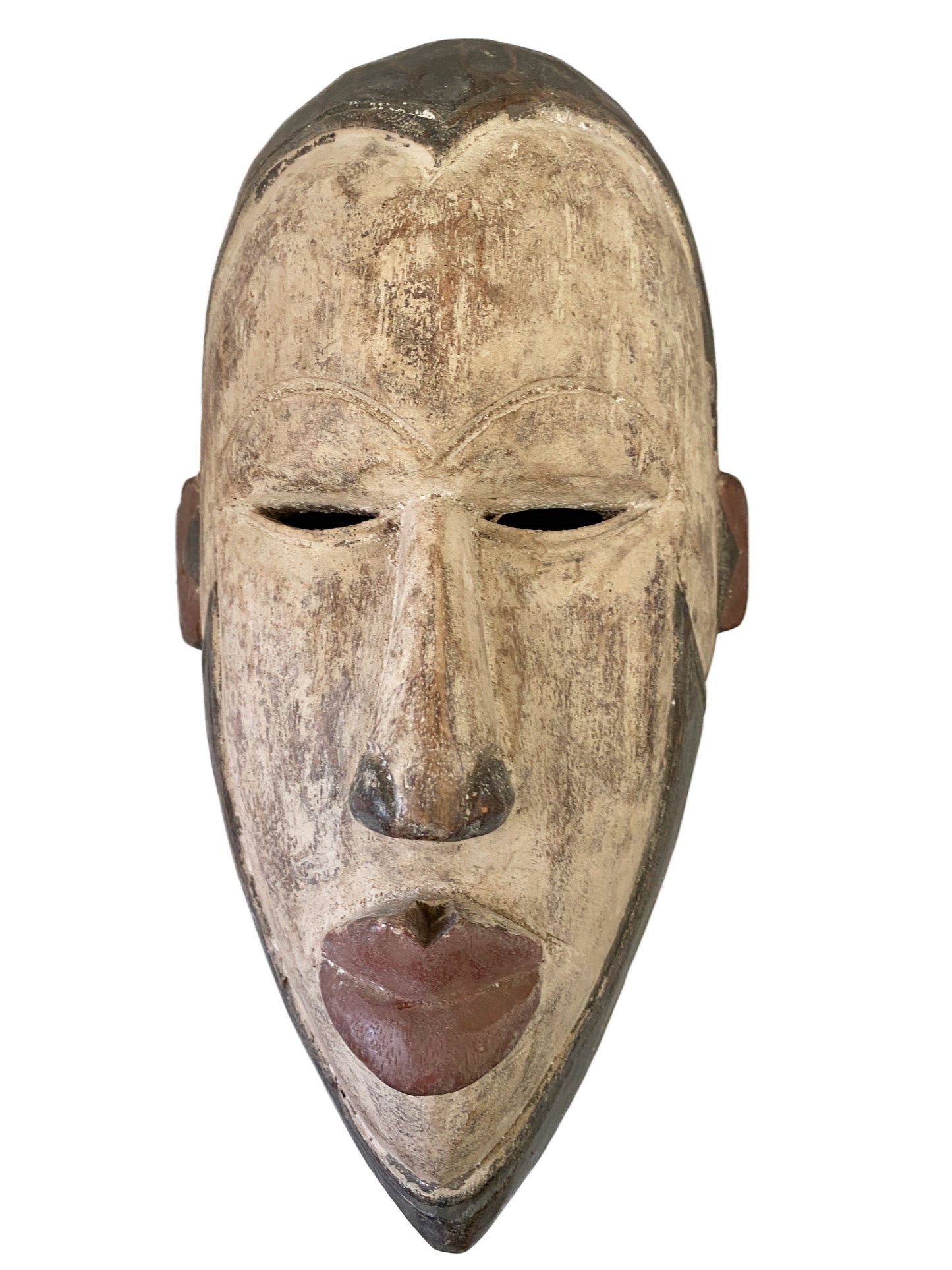 #3660 African Igbo Mask Nigeria 14.25 " H