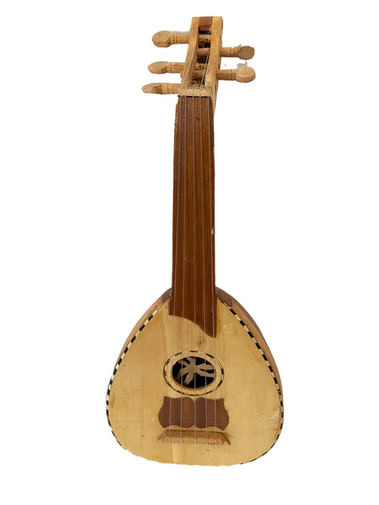 #1803 Moroccan Al Oud Decorative Instrument 19" H