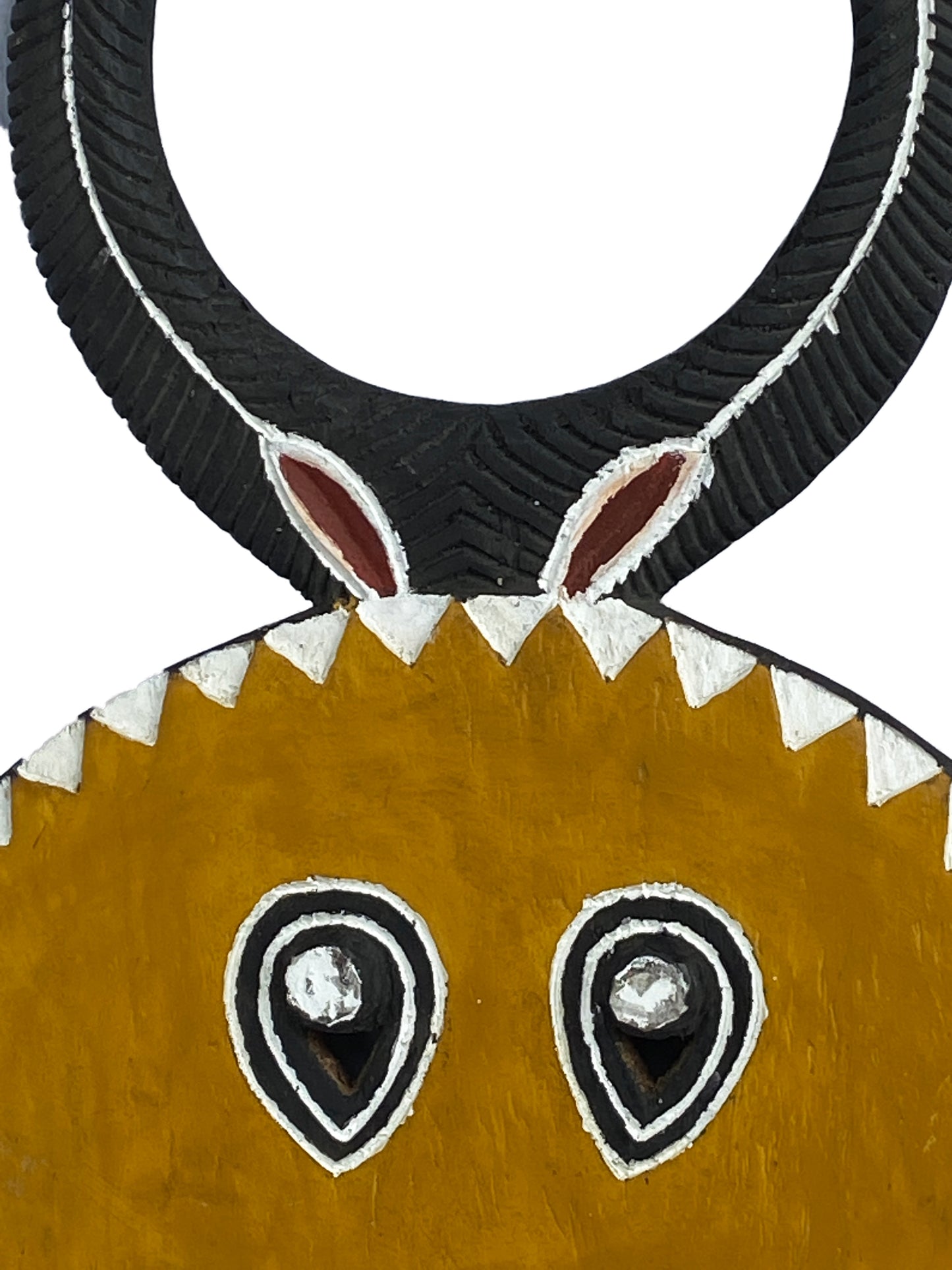 #3596 Large African Baule Goli Ceremonial Mask I Coast 44" H by 26" W