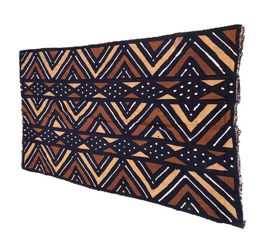 #3081 African Bogolan Mud Cloth Textile