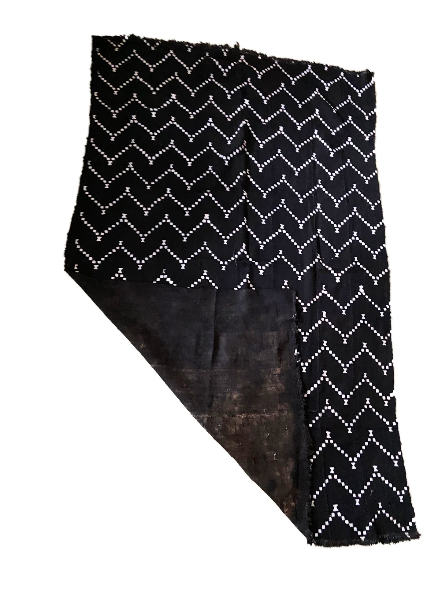 Malian Black & White Mud Cloth Textile #3566