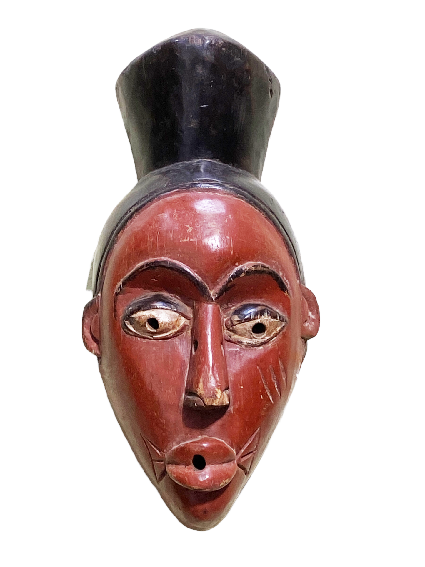 #2103 African Igbo Female Mask Nigeria 15 " H