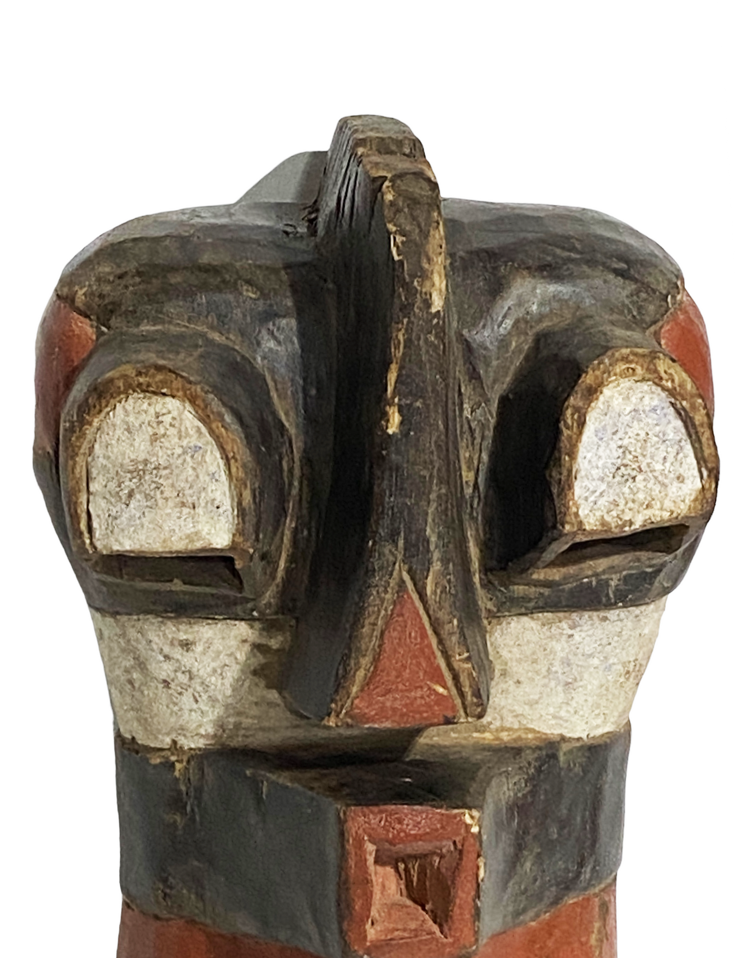 #1705 Old African Songye Kifwebe Wooden Mask 14" H