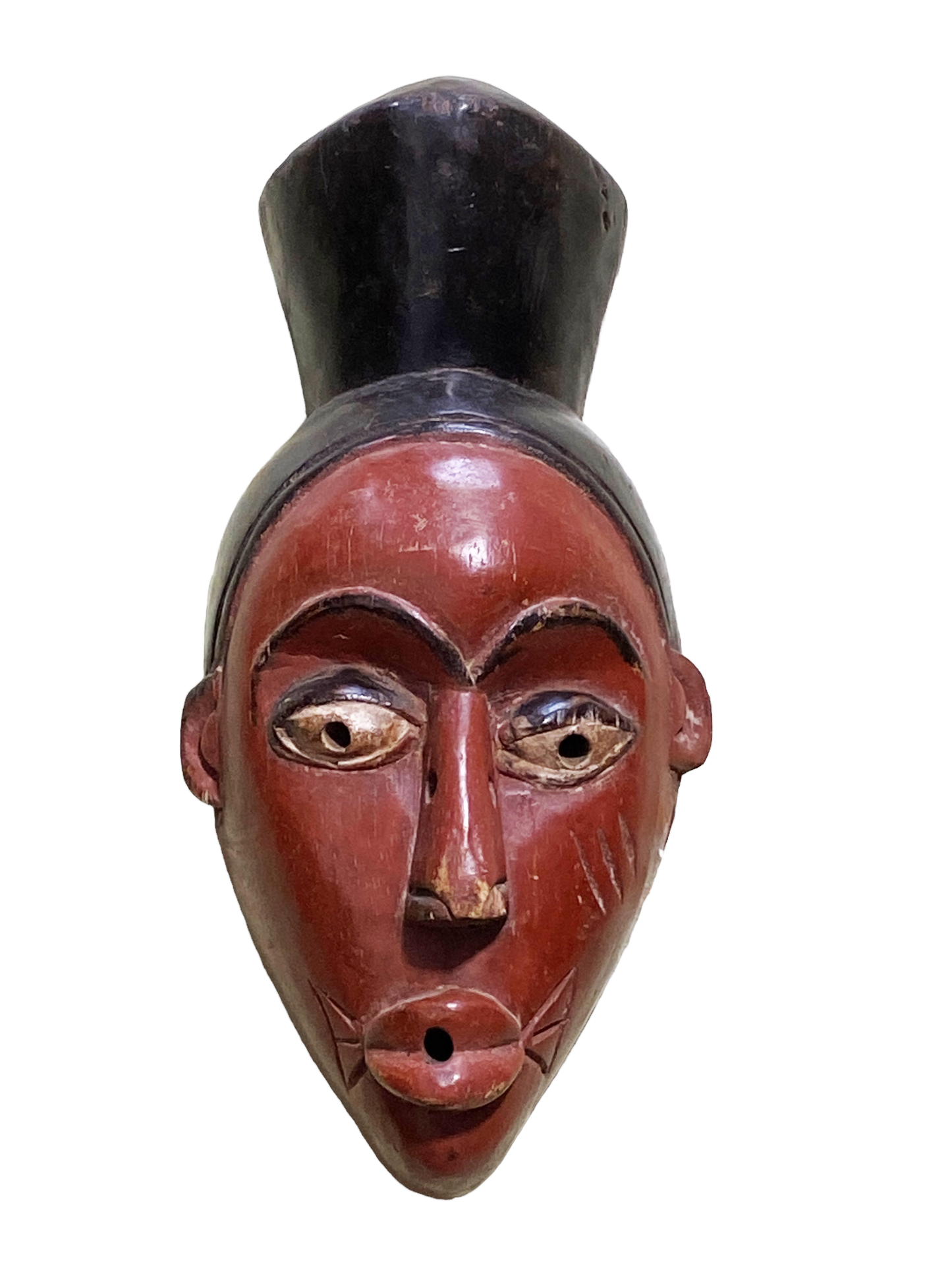 #2103 African Igbo Female Mask Nigeria 15 " H