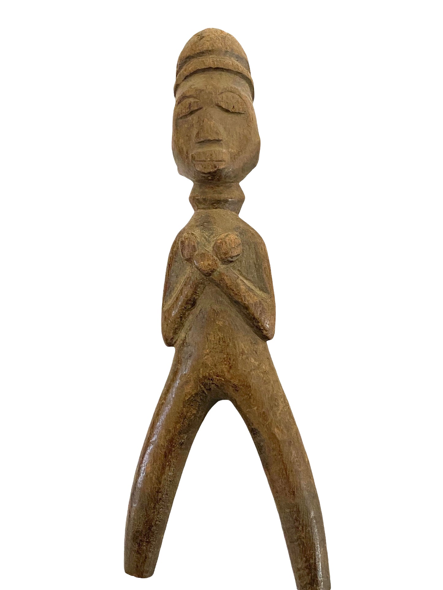 #4762 Superb /unique old Lobi Figural Sling shot Burkina Faso African