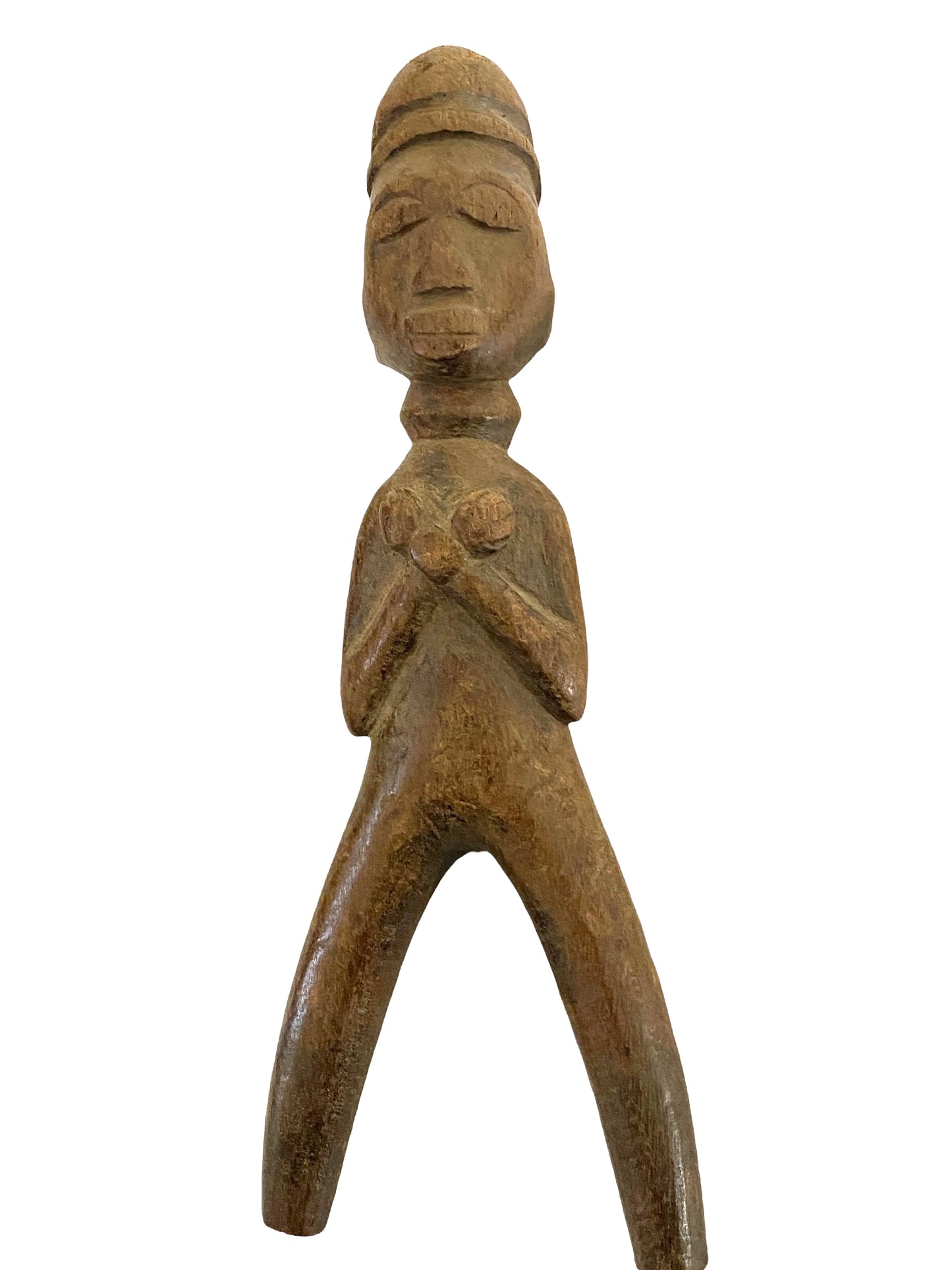 #4762 Superb /unique old Lobi Figural Sling shot Burkina Faso African