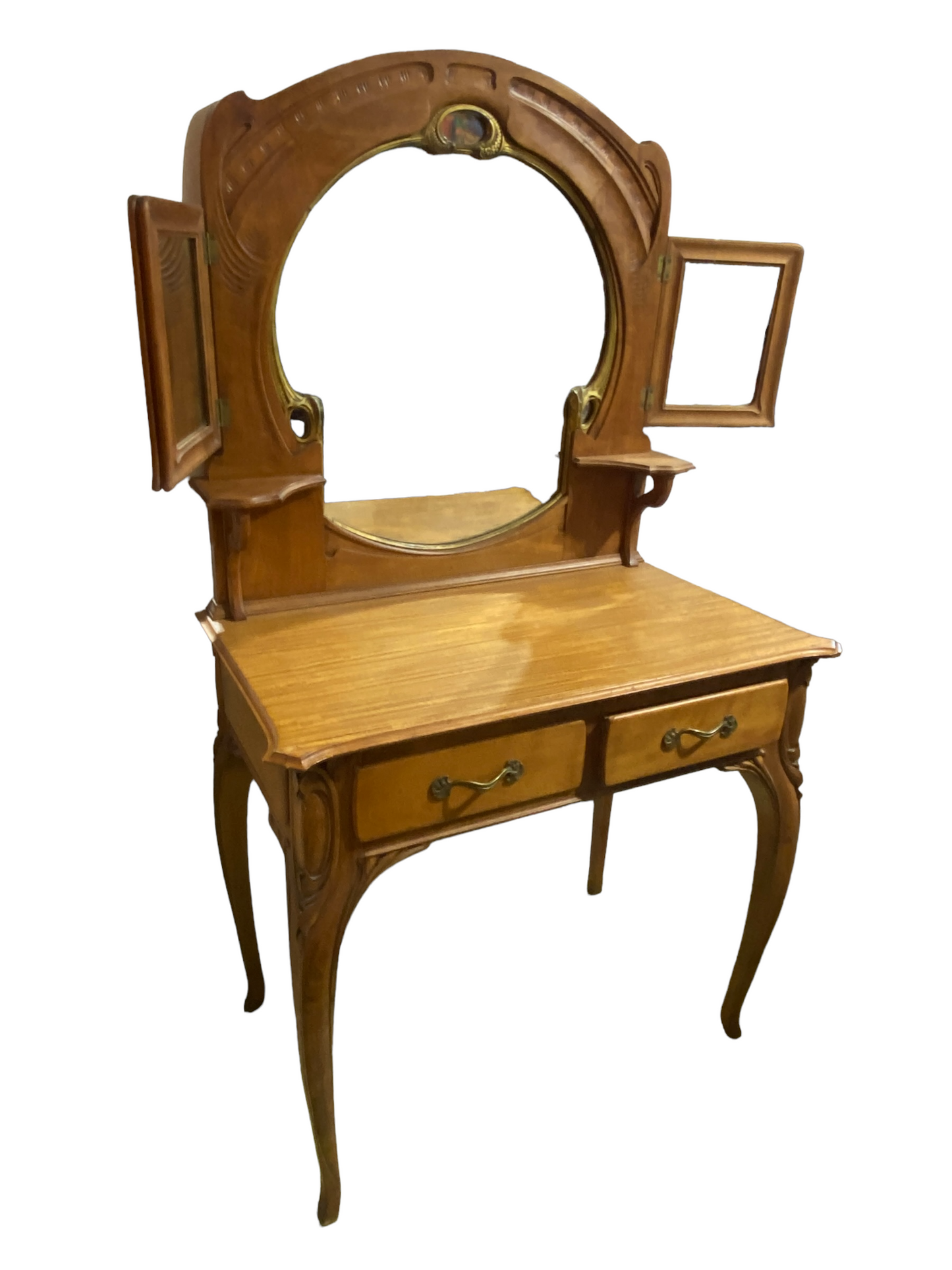 # 4983 1900 Art Nouveau Vanity / Desk