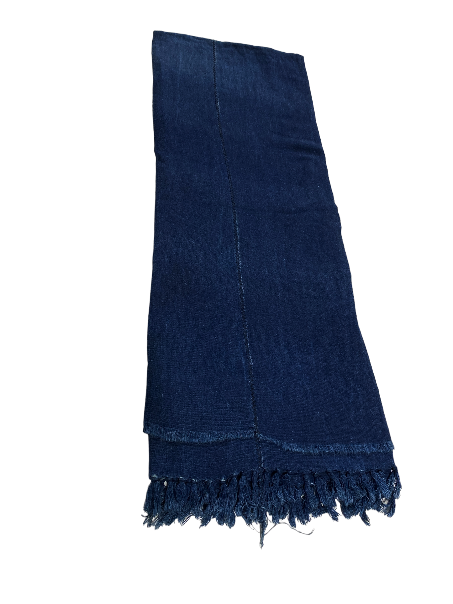 # 5101 Fine Plain Indigo Cloth - Mossi Tribe Burkina Faso