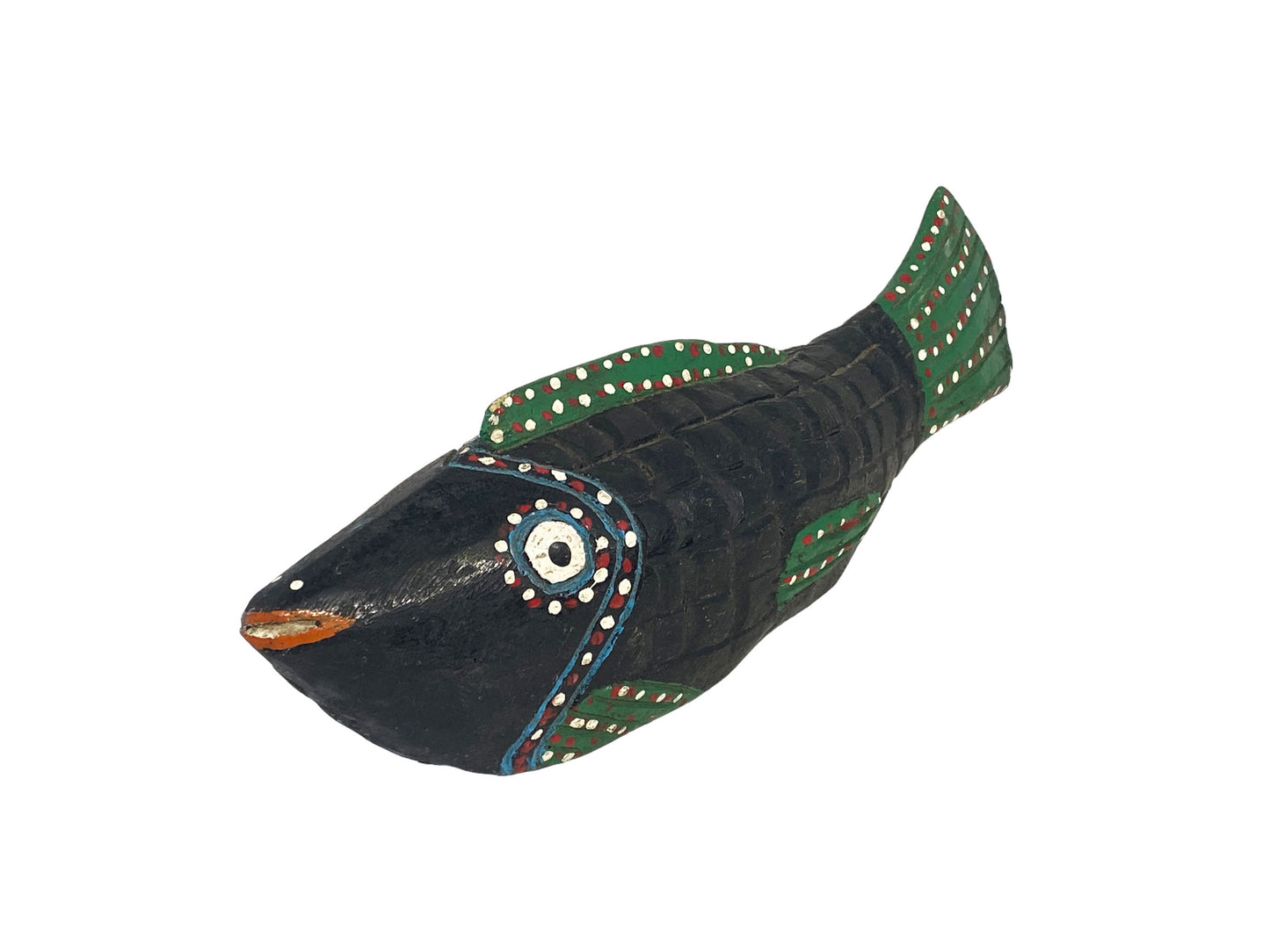 #5415 African Wooden Fish Bozo Tribe Mali 20"