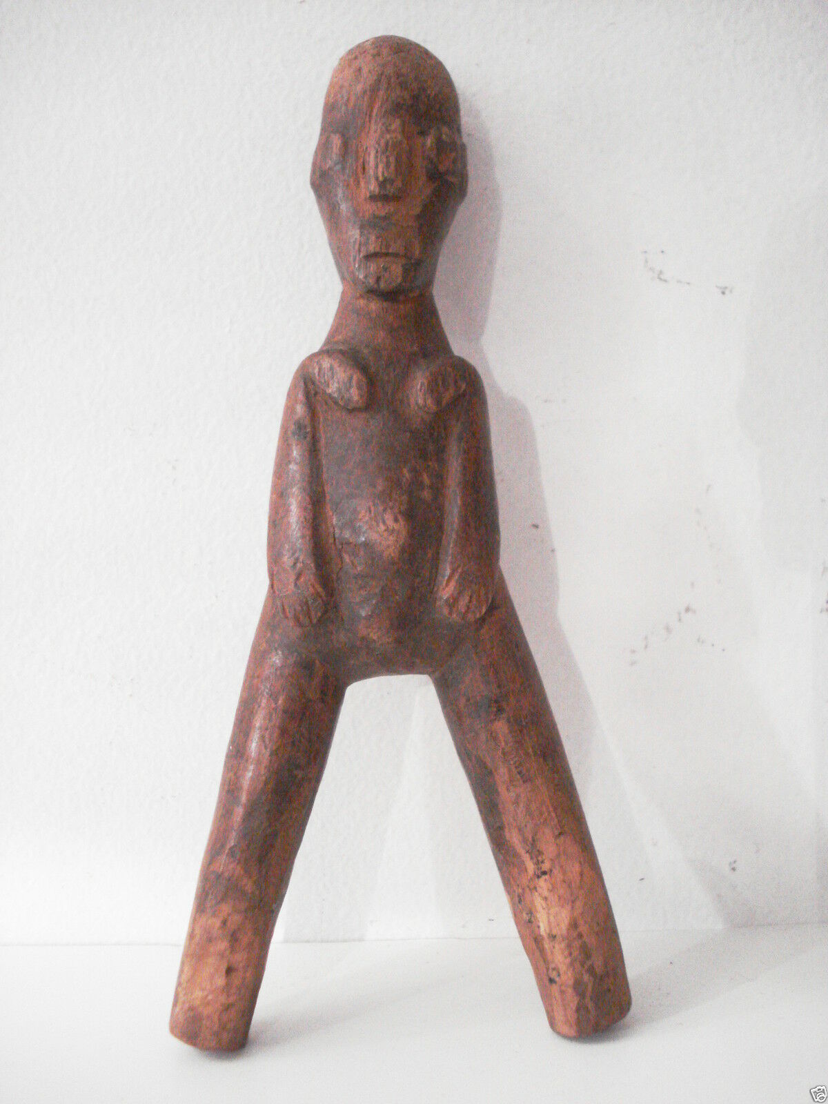 #7440 Superb /unique old Lobi Figural Sling shot Burkina Faso African