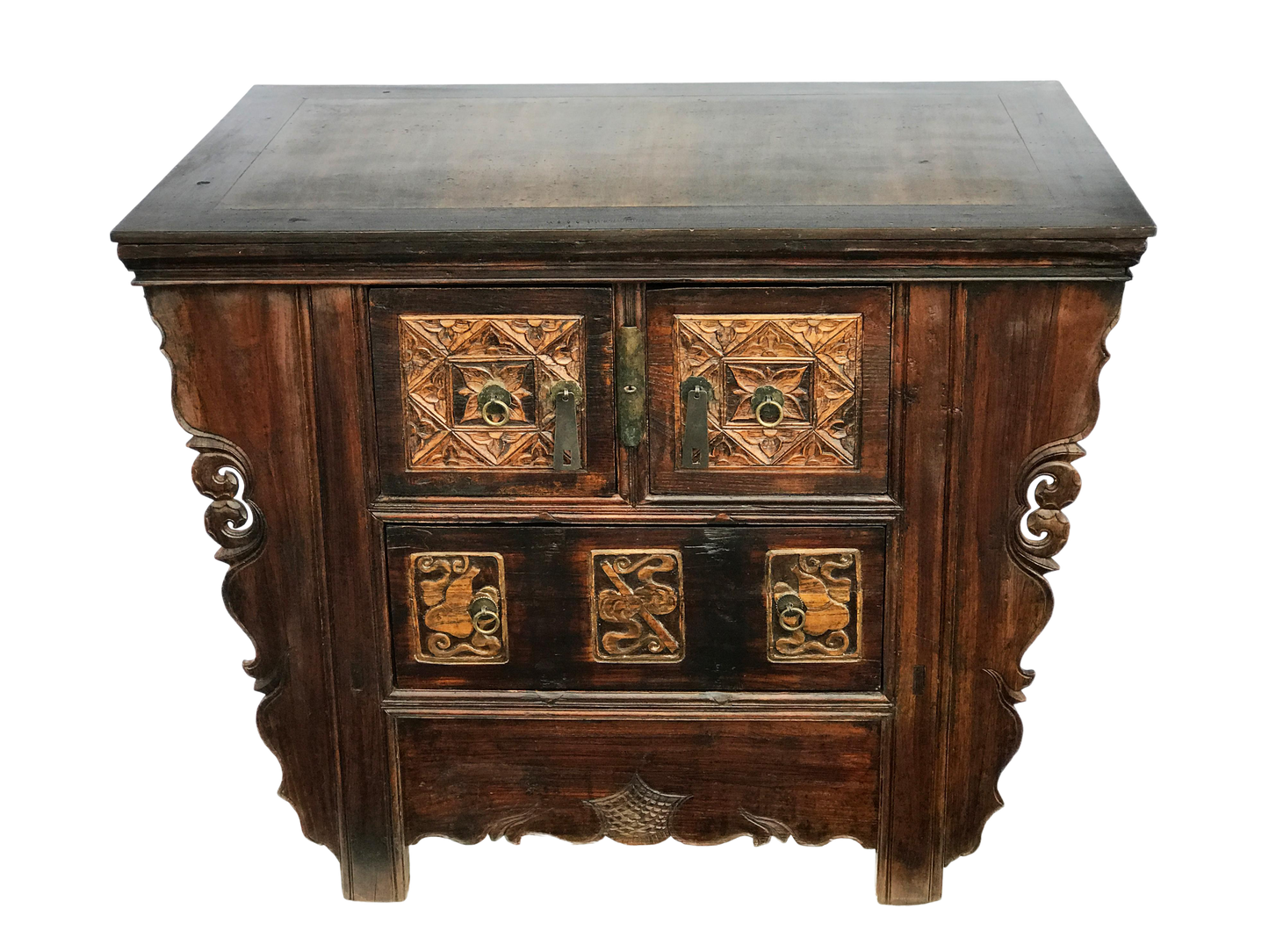 #285 Asian Cantonese Chest of Drawers