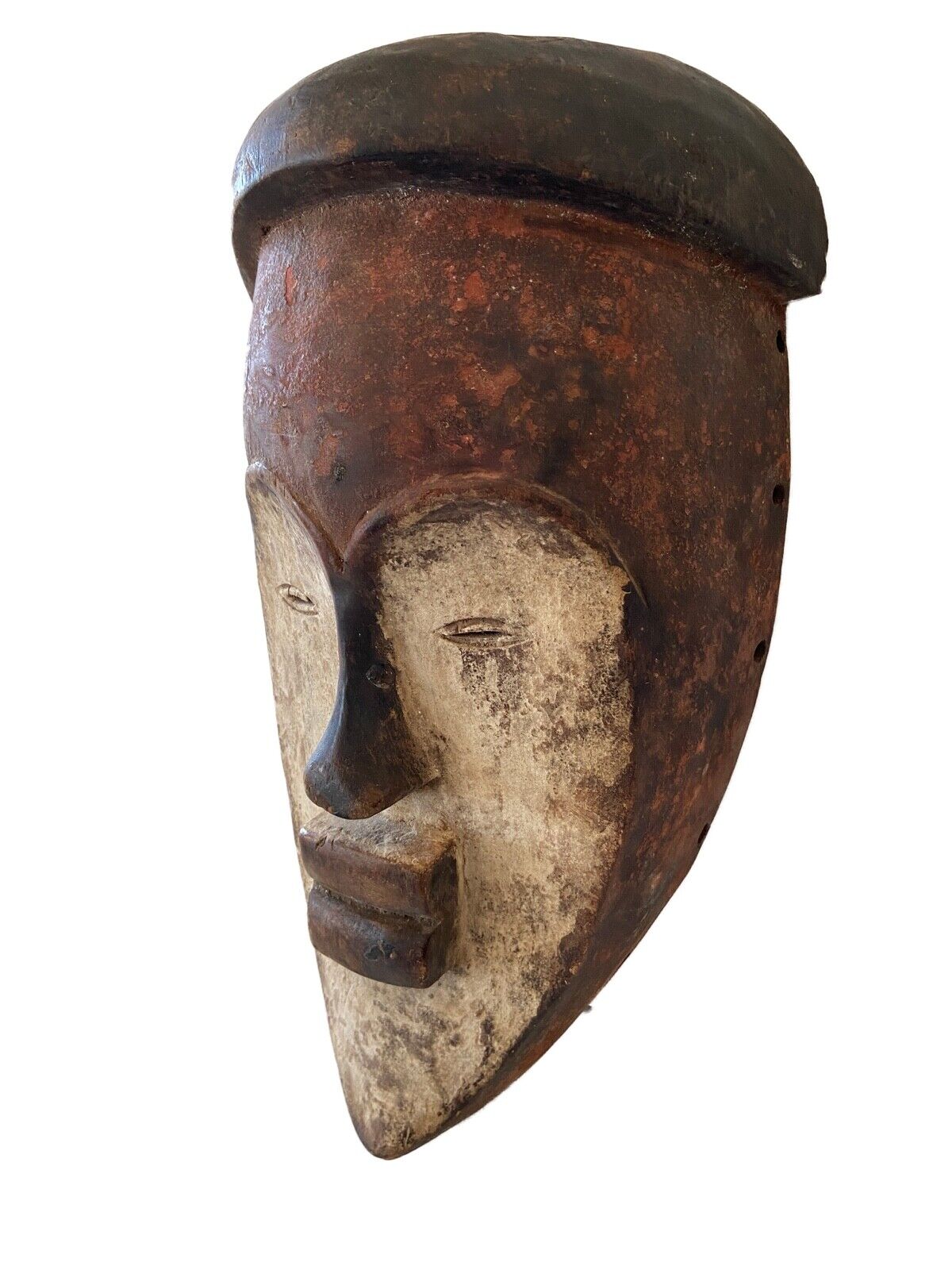 # 1679 Superb African Bamileke Mask Cameroon 15.75 " H